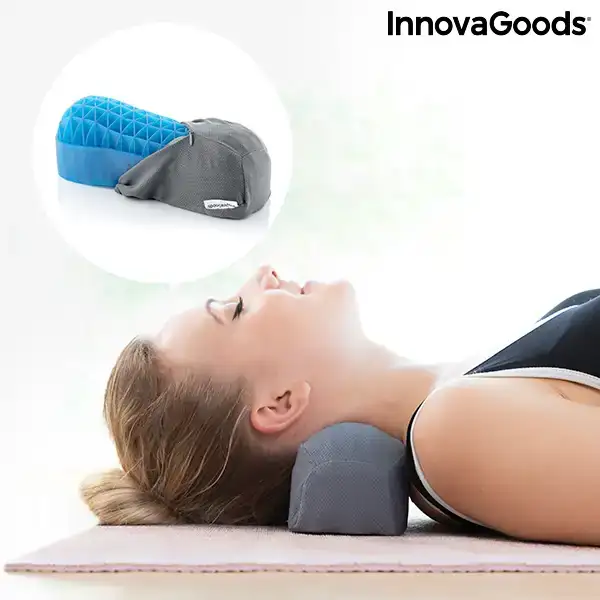 Coussin cervical en silicone alveole pressoff innovagoods_5432. Entrez dans l'Univers de DIAYTAR COTE D'IVOIRE - Où Chaque Produit a sa Place. Explorez nos rayons virtuels et choisissez des articles qui s'intègrent parfaitement à votre style de vie.