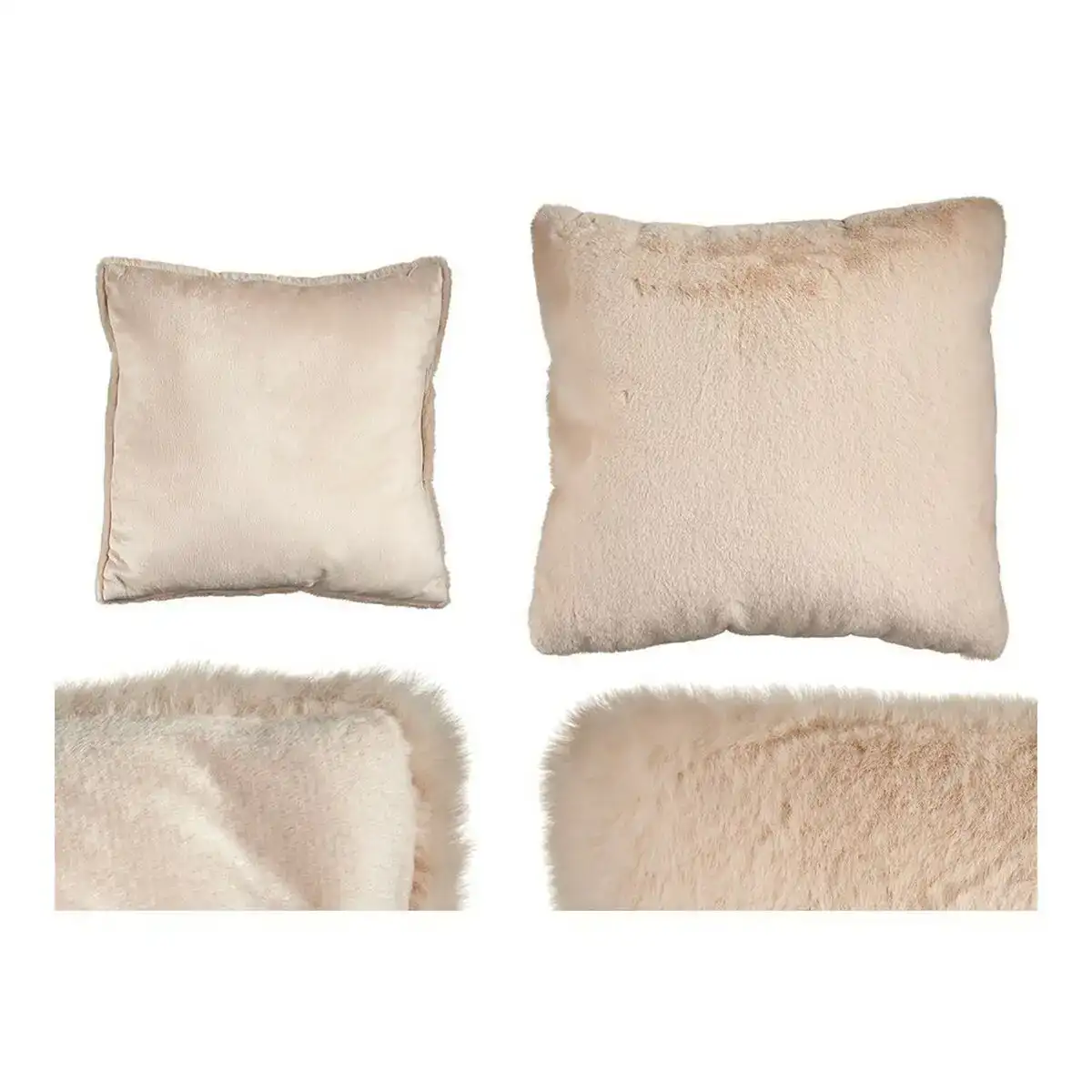 Coussin creme blanc 40 x 2 x 40 cm_1817. DIAYTAR COTE D'IVOIRE - Là où Vos Rêves Prendent Forme. Plongez dans notre catalogue diversifié et trouvez des produits qui enrichiront votre quotidien, du pratique à l'exceptionnel.