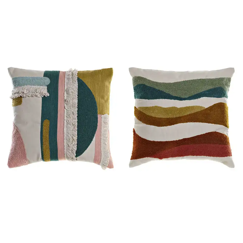 Coussin dkd home decor 45 x 10 x 45 cm multicouleur 2 unites _2765. DIAYTAR COTE D'IVOIRE - L'Art de Vivre le Shopping Éthique. Parcourez notre gamme et choisissez des produits qui reflètent notre engagement envers des pratiques durables.