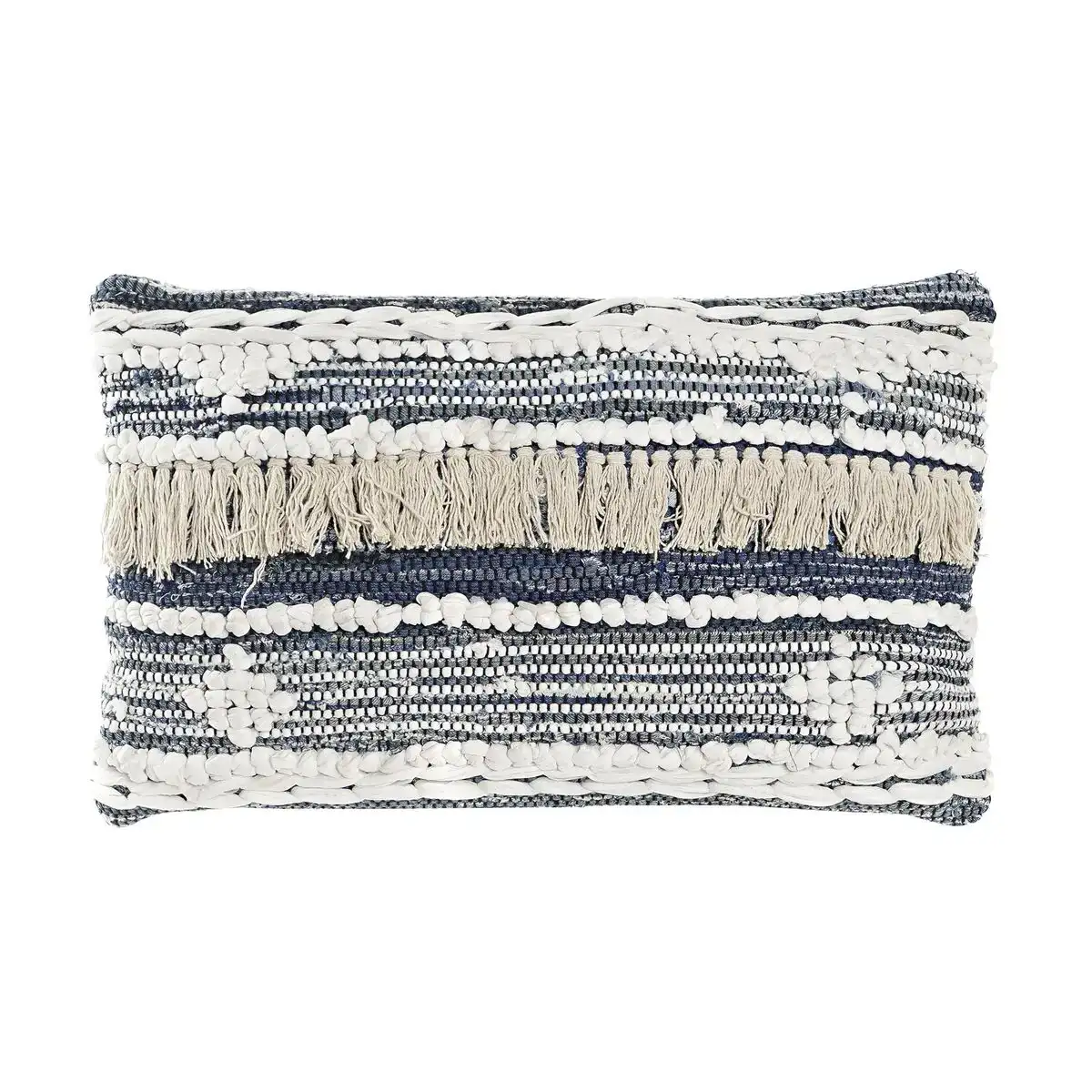 Coussin dkd home decor 60 x 15 x 40 cm rayures noir blanc_1487. DIAYTAR COTE D'IVOIRE - L'Art du Shopping Éclairé. Parcourez notre catalogue et choisissez parmi des produits de qualité qui satisferont vos besoins et votre style.