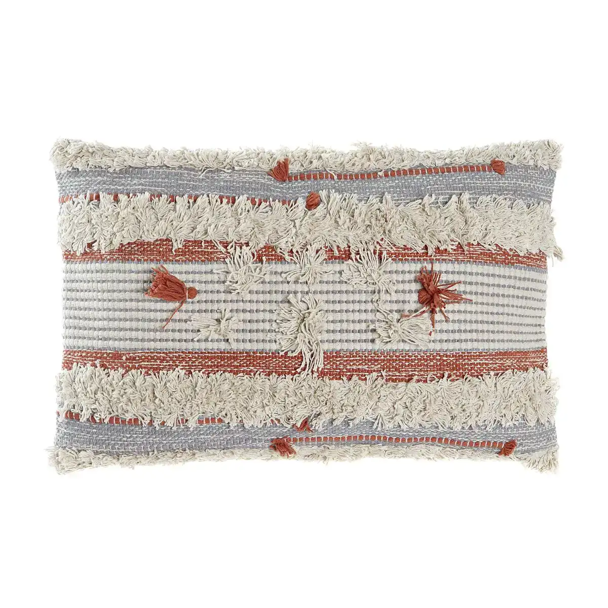 Coussin dkd home decor 60 x 15 x 40 cm rayures orange blanc_4805. Bienvenue sur DIAYTAR COTE D'IVOIRE - Là où le Shopping Devient une Aventure. Explorez notre catalogue et dénichez des trésors qui élargiront votre horizon shopping.