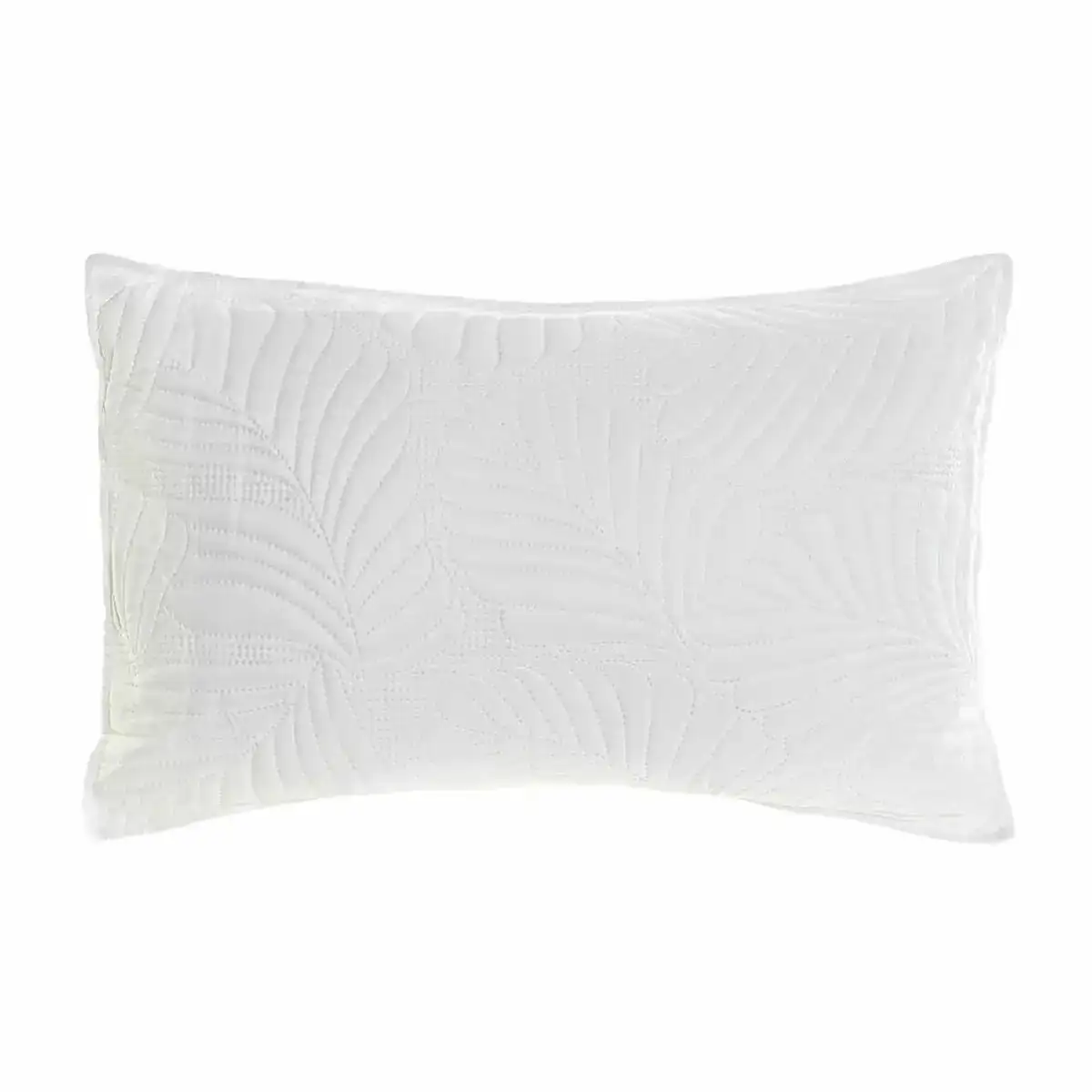 Coussin dkd home decor 8424001814633 blanc rectangulaire fleurs 60 x 10 x 40 cm_6230. DIAYTAR COTE D'IVOIRE - Votre Passage vers l'Éclat et la Beauté. Explorez notre boutique en ligne et trouvez des produits qui subliment votre apparence et votre espace.