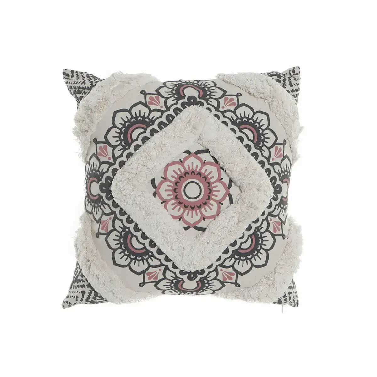 Coussin dkd home decor 8424001833795 blanc noir carre colonial 45 x 10 x 45 cm_2586. DIAYTAR COTE D'IVOIRE - L'Art de Magasiner sans Limites. Naviguez à travers notre collection diversifiée pour trouver des produits qui élargiront vos horizons shopping.