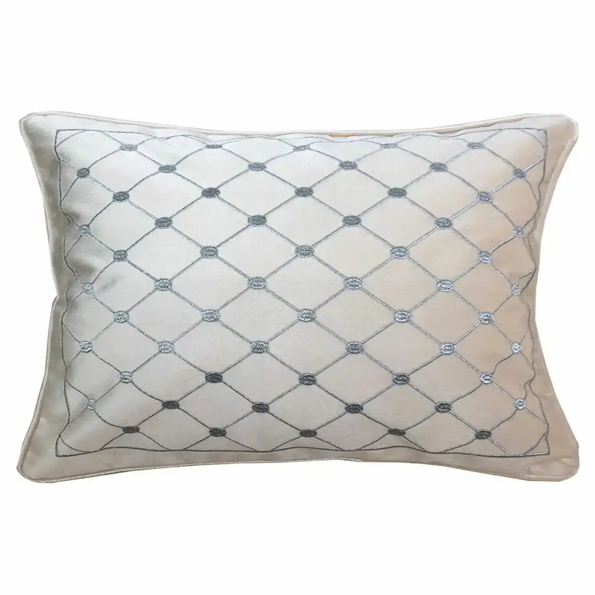 Coussin dkd home decor 8424001850334 gris 50 x 10 x 30 cm blanc losanges_9796. DIAYTAR COTE D'IVOIRE - Où Choisir Devient un Plaisir. Découvrez notre boutique en ligne et choisissez parmi une variété de produits qui satisferont tous vos besoins.