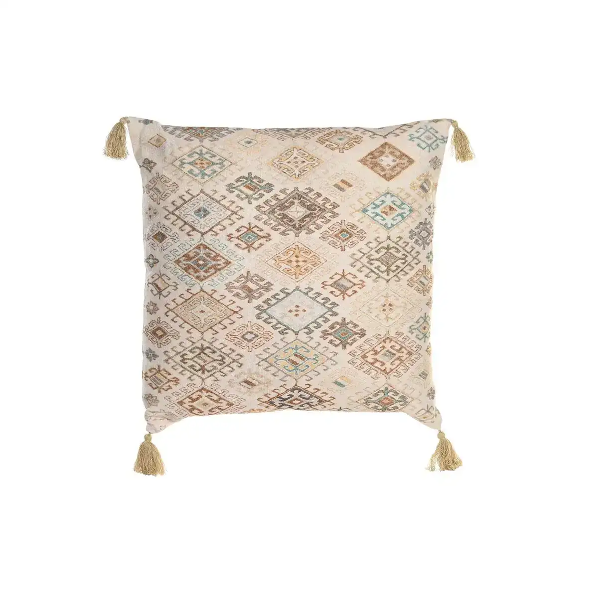 Coussin dkd home decor beige losanges 60 x 20 x 60 cm_7456. DIAYTAR COTE D'IVOIRE - Votre Destination Shopping pour Tous. Parcourez notre boutique en ligne et découvrez une variété de produits pour satisfaire tous vos besoins et désirs.