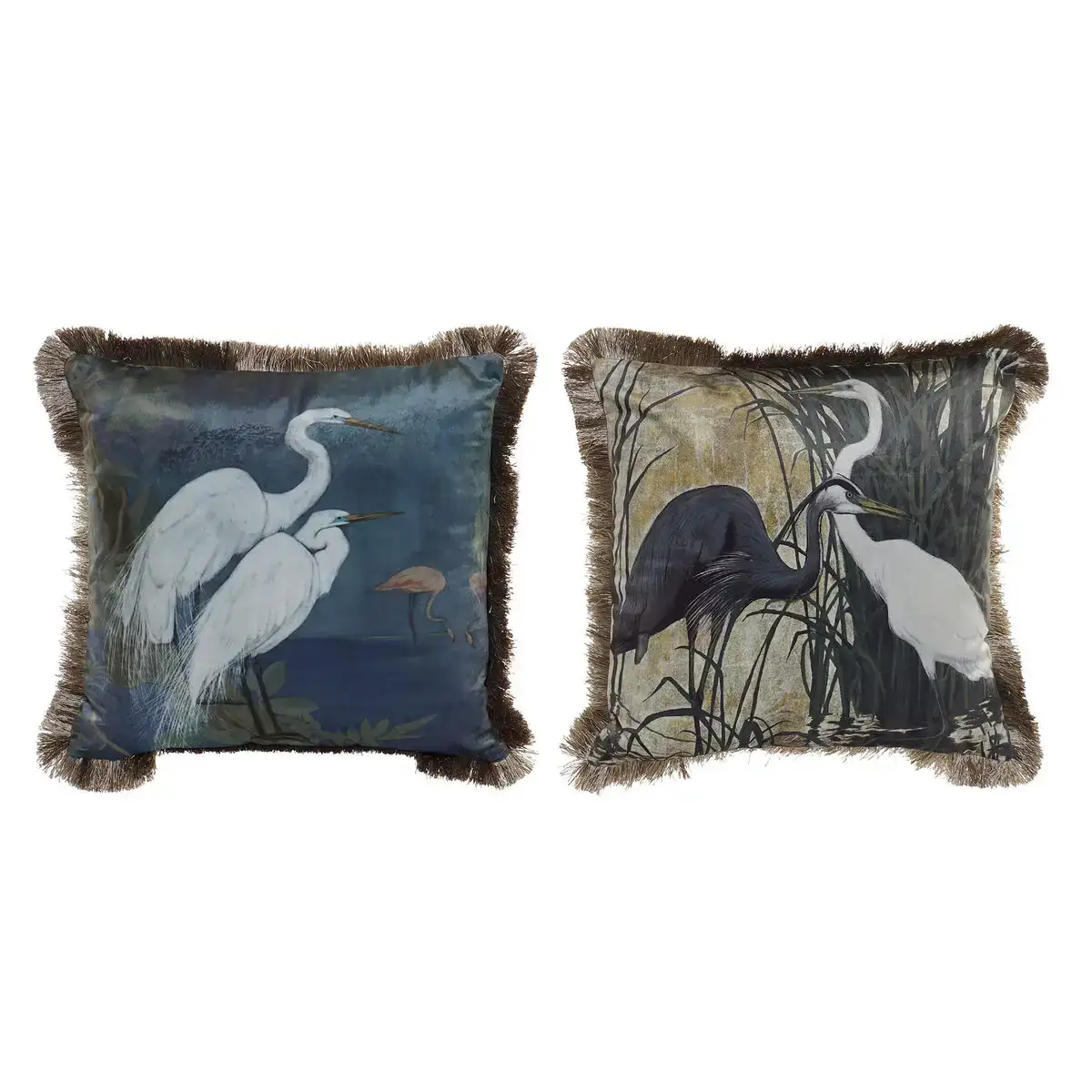 Coussin dkd home decor metal multicouleur rectangulaire carre oriental frange 45 x 10 x 45 cm 2 unites _3149. DIAYTAR COTE D'IVOIRE - Où la Tradition Renouvelée Rencontre l'Innovation. Explorez notre gamme de produits qui fusionnent l'héritage culturel avec les besoins contemporains.