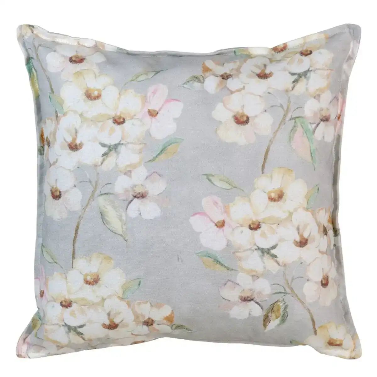Coussin fleurs 45 x 45 cm 100 coton_5794. DIAYTAR COTE D'IVOIRE - Là où la Diversité Rencontre la Qualité. Parcourez notre gamme complète et trouvez des produits qui incarnent la richesse et l'unicité du Côte d'Ivoire.