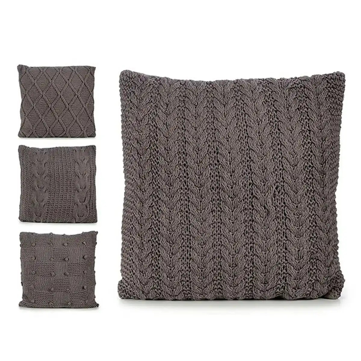 Coussin gris fonce 60 x 1 x 60 cm 60 x 20 x 60 cm_5701. DIAYTAR COTE D'IVOIRE - Où Chaque Produit a son Histoire à Raconter. Parcourez notre catalogue et découvrez des articles qui portent en eux la passion et l'histoire du Côte d'Ivoire.