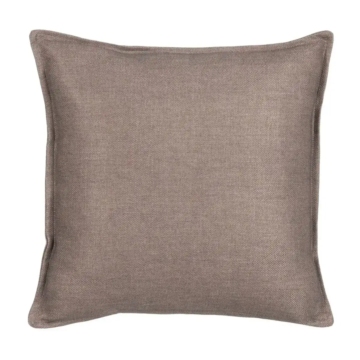 Coussin marron polyester 45 x 45 cm_8572. DIAYTAR COTE D'IVOIRE - L'Univers du Choix et de l'Authenticité. Explorez notre catalogue et découvrez des articles qui incarnent le patrimoine du Côte d'Ivoire et la modernité du monde.
