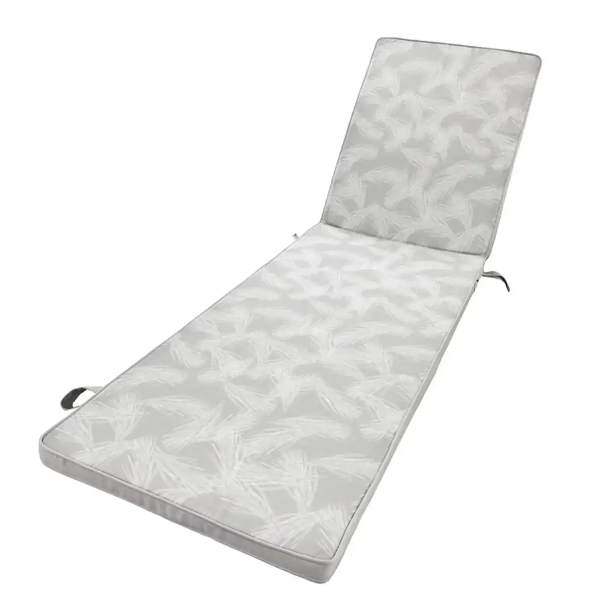 Coussin pour chaise longue 190 x 55 x 4 cm gris clair_3161. Plongez dans l'Univers de DIAYTAR COTE D'IVOIRE - Où la Qualité et la Diversité se rencontrent. Parcourez nos rayons virtuels pour trouver des produits répondant à tous les besoins, du confort de votre foyer.