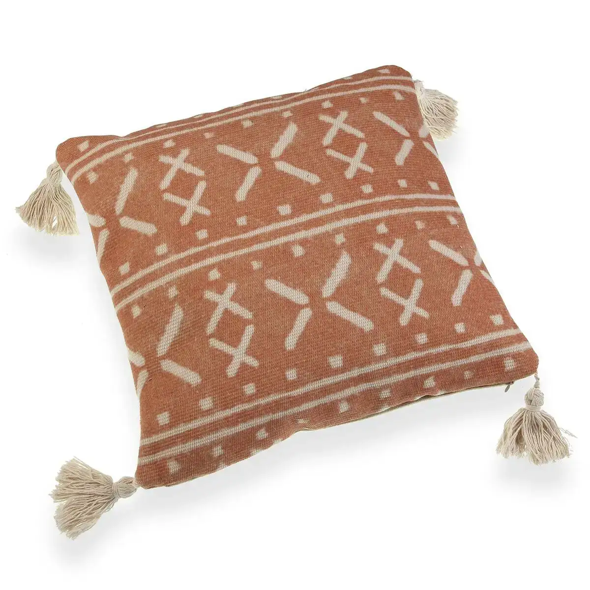 Coussin versa pompons 10 x 45 x 45 cm_8663. Bienvenue chez DIAYTAR COTE D'IVOIRE - Où Chaque Produit a son Histoire. Plongez dans notre sélection diversifiée et découvrez des articles qui racontent le riche patrimoine sénégalais.