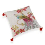 Coussin versa rose oiseau polyester 45 x 45 cm _9301. Bienvenue chez DIAYTAR COTE D'IVOIRE - Où le Shopping Devient une Aventure. Découvrez notre collection diversifiée et explorez des produits qui reflètent la diversité du Côte d'Ivoire.
