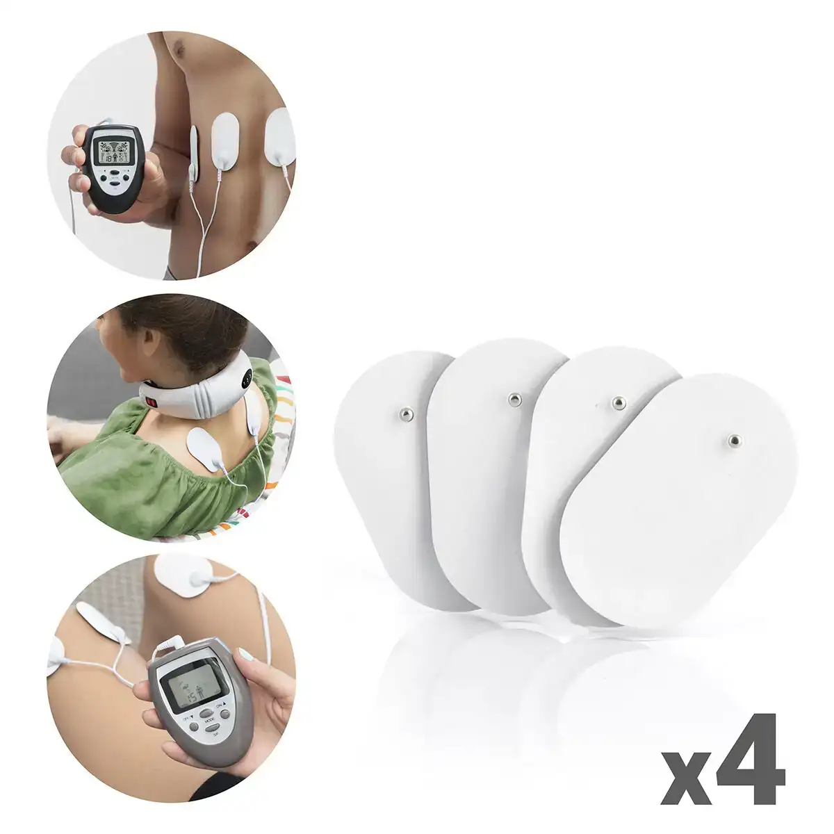 Coussinets a electrodes de remplacement ems innovagoods pack de 4 unites_7801. DIAYTAR COTE D'IVOIRE - L'Équilibre Parfait entre Tradition et Modernité. Explorez notre collection pour trouver des produits qui incarnent la culture et la contemporanéité du Côte d'Ivoire.