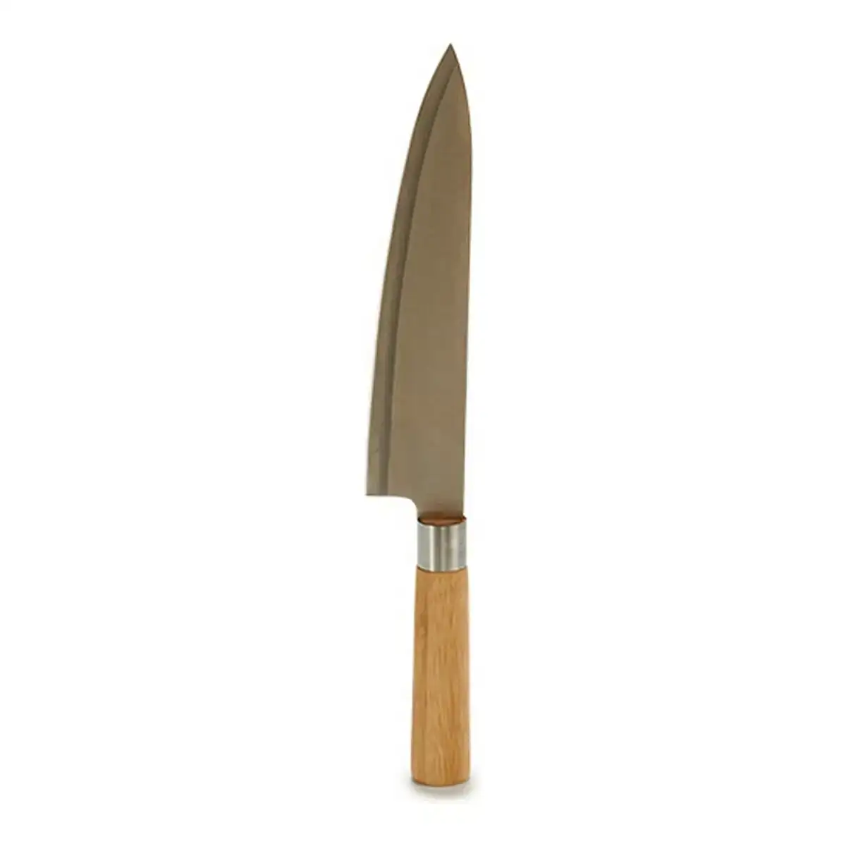 Couteau argente marron acier inoxydable bambou_2809. DIAYTAR COTE D'IVOIRE - Où Choisir Rime avec Qualité. Découvrez notre sélection soigneusement conçue et choisissez des articles qui incarnent l'excellence et l'innovation.