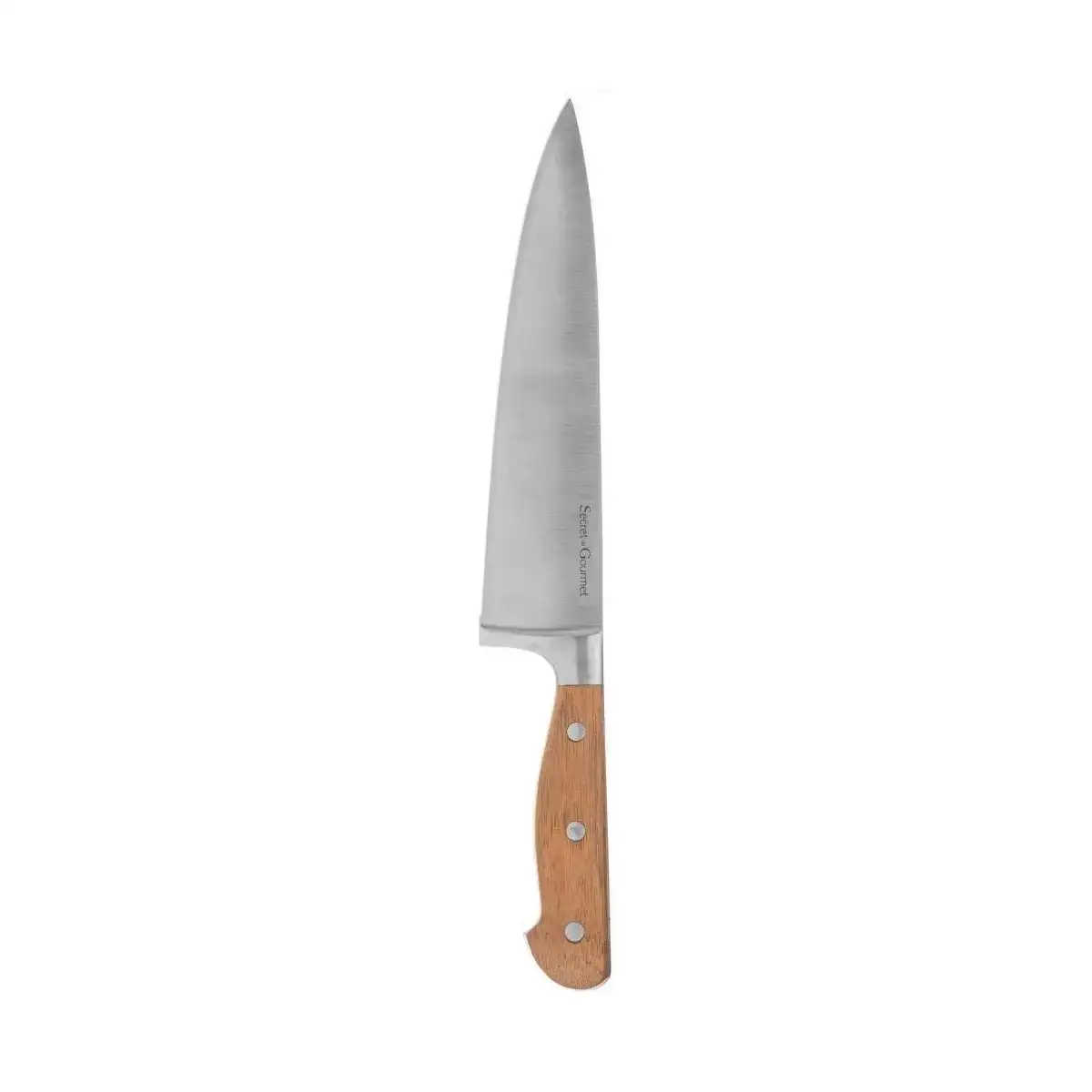 Couteau chef secret de gourmet bois acier inoxydable chrome 21 cm _5212. DIAYTAR COTE D'IVOIRE - Votre Paradis Shopping au Cœur du Côte d'Ivoire. Explorez notre boutique en ligne et découvrez des produits conçus pour enchanter chaque aspect de votre vie.