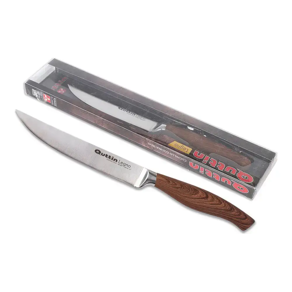 Couteau de cuisine quttin legno acier inoxydable 13 cm 1 8 mm_4469. DIAYTAR COTE D'IVOIRE - Votre Destination pour un Shopping Éclairé. Parcourez notre boutique en ligne pour découvrir des produits de qualité qui embelliront votre quotidien.