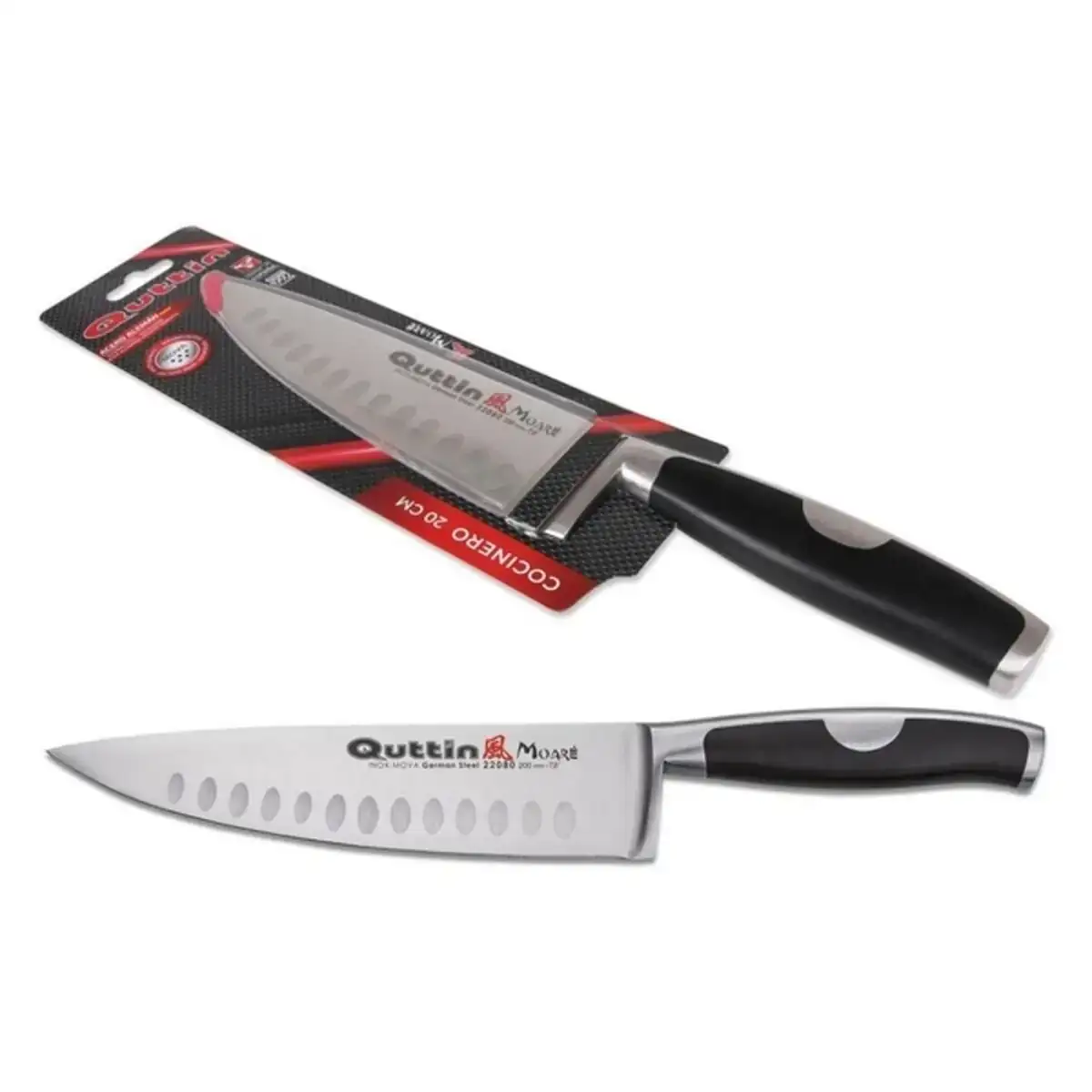 Couteau de cuisine quttin moare acier inoxydable 20 cm _9520. Entrez dans l'Univers de DIAYTAR COTE D'IVOIRE - Où l'Authenticité Renouvelle Votre Quotidien. Explorez notre gamme de produits et trouvez des articles qui reflètent votre essence.