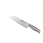 Couteau quttin santoku waves argente 17 cm_4595. DIAYTAR COTE D'IVOIRE - Votre Destination Shopping d'Exception. Parcourez nos rayons virtuels et choisissez des produits qui incarnent l'excellence et la diversité.