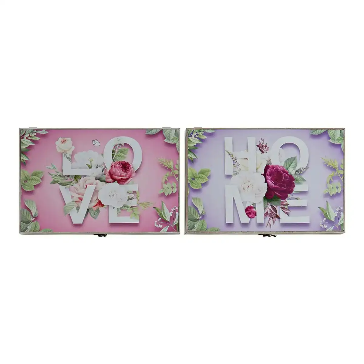 Couvercle dkd home decor 8424001797189 compteur bois bois mdf rose lila 2 unites 46 x 6 x 32 cm_1609. DIAYTAR COTE D'IVOIRE - L'Art du Shopping Sublime. Naviguez à travers notre catalogue et choisissez parmi des produits qui ajoutent une touche raffinée à votre vie quotidienne.