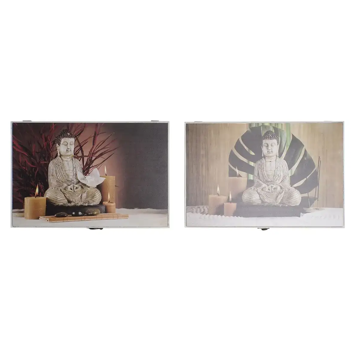 Couvercle dkd home decor compteur buda bois mdf 2 unites 46 5 x 6 x 31 5 cm_4266. DIAYTAR COTE D'IVOIRE - L'Art de Vivre en Couleurs. Découvrez notre boutique en ligne et trouvez des produits qui ajoutent une palette vibrante à votre quotidien.