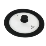 Couvercle pour marmite percutti verre silicone 29 5 cm_1083. DIAYTAR COTE D'IVOIRE - Votre Passage vers l'Élégance Abordable. Explorez notre collection où chaque produit est choisi pour sa qualité et son accessibilité, incarnant ainsi l'essence du Côte d'Ivoire.