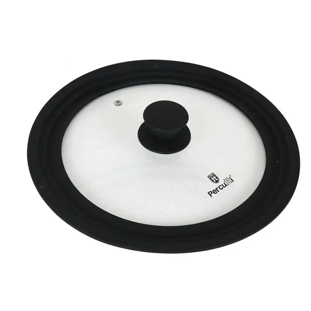 Couvercle pour marmite percutti verre silicone 29 5 cm_1083. DIAYTAR COTE D'IVOIRE - Votre Passage vers l'Élégance Abordable. Explorez notre collection où chaque produit est choisi pour sa qualité et son accessibilité, incarnant ainsi l'essence du Côte d'Ivoire.