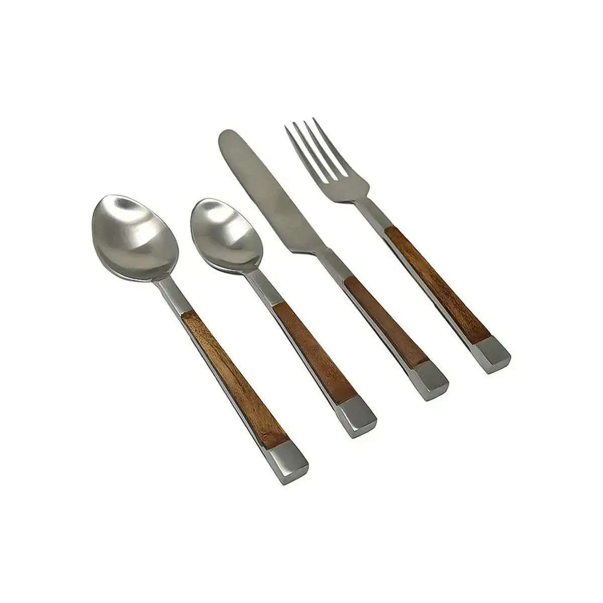 Couverts dkd home decor naturel argente acier inoxydable acacia 4 5 x 2 x 20 cm _8636. DIAYTAR COTE D'IVOIRE - Votre Univers Shopping Éclectique. Explorez nos offres variées et découvrez des articles qui embrassent la diversité et la polyvalence de vos besoins.
