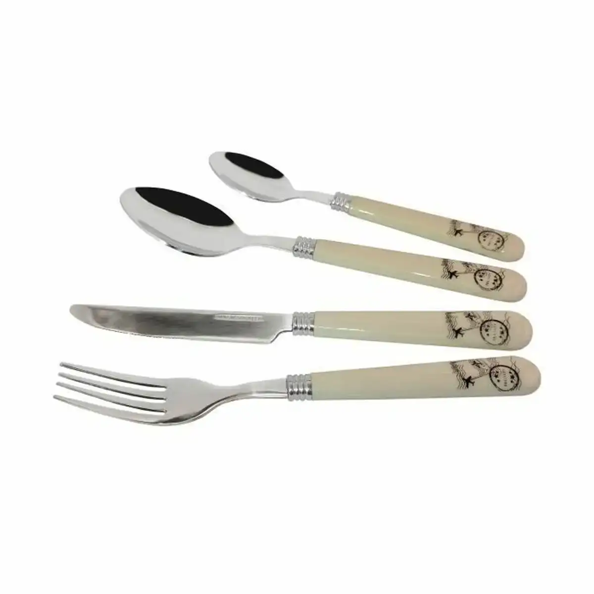 Couverts la table d albert postcard men 16 pieces_9072. DIAYTAR COTE D'IVOIRE - Où la Qualité est Notre Engagement. Explorez notre boutique en ligne pour découvrir des produits conçus pour vous apporter satisfaction et plaisir.