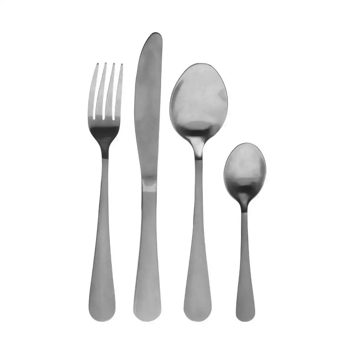 Couverts satin acier acier inoxydable 24 pieces_9405. DIAYTAR COTE D'IVOIRE - L'Art de Trouver ce que Vous Aimez. Plongez dans notre assortiment varié et choisissez parmi des produits qui reflètent votre style et répondent à vos besoins.