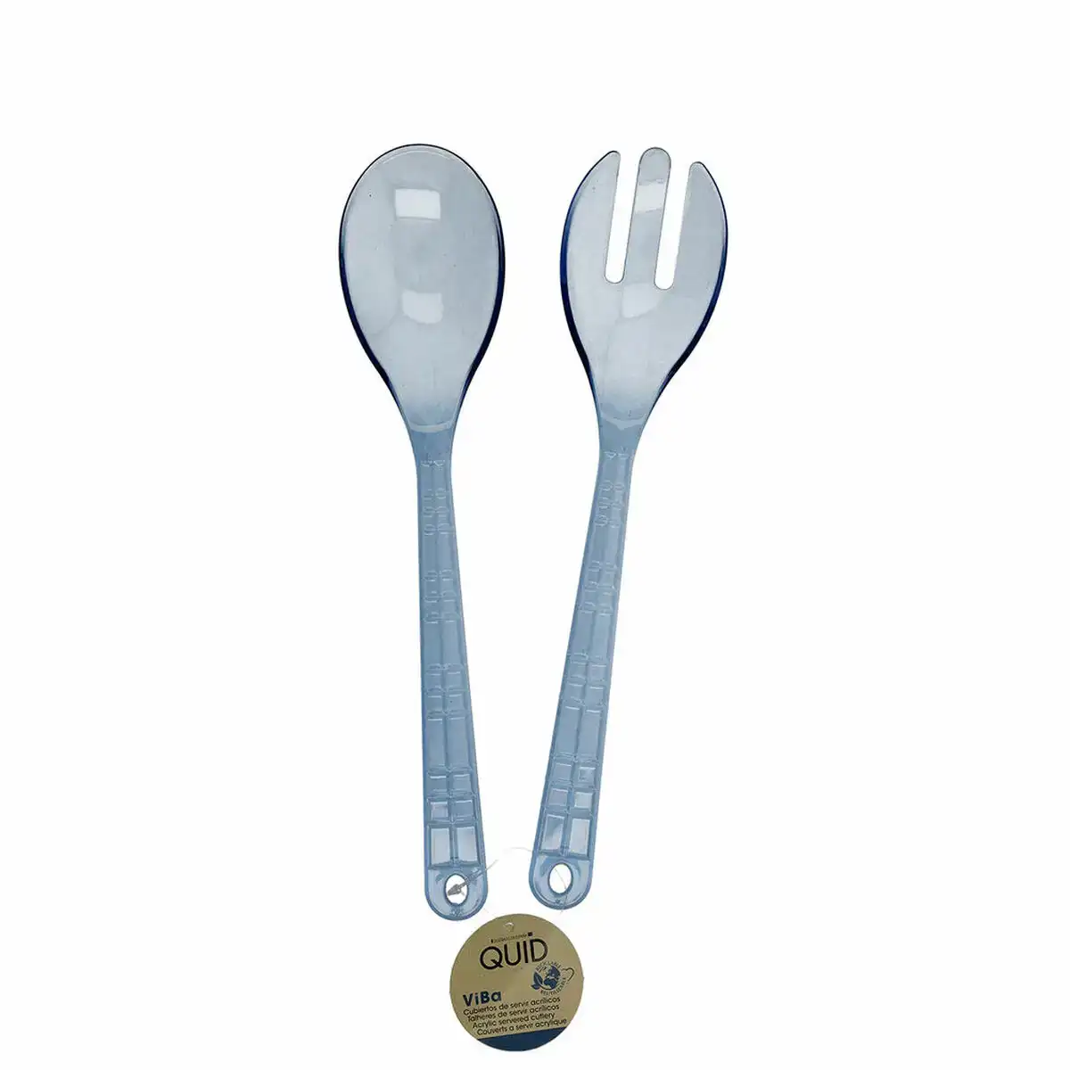Couverts servant la salade quid viba bleu plastique 2 unites 28 x 6 x 0 5 cm 2 pcs _7695. DIAYTAR COTE D'IVOIRE - L'Art de Choisir, l'Art de Vivre. Explorez notre univers de produits soigneusement sélectionnés pour vous offrir une expérience shopping riche et gratifiante.