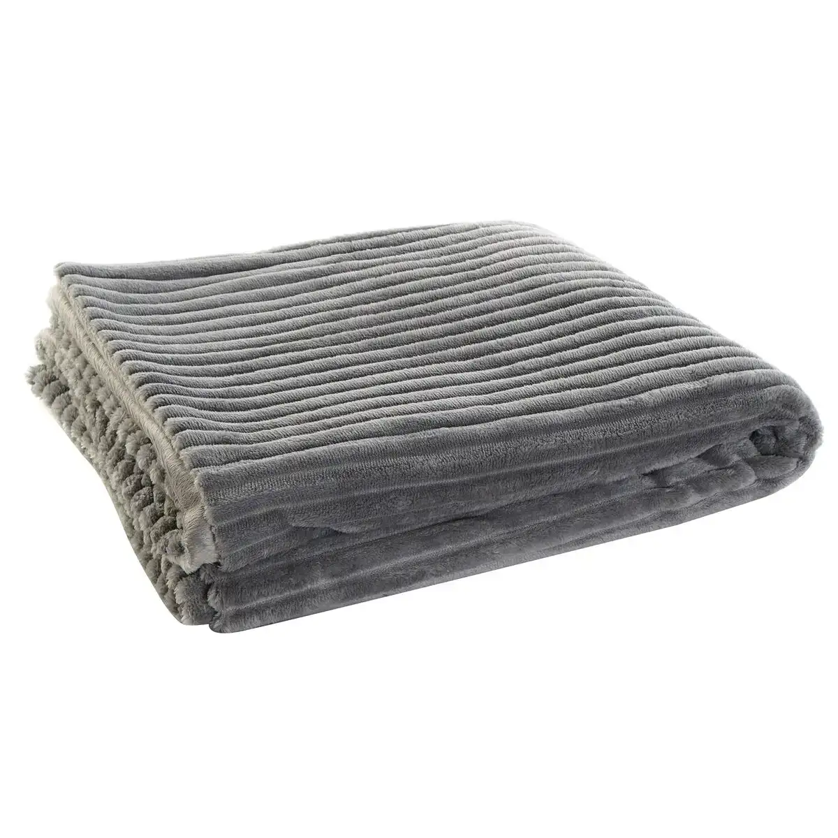 Couverture dkd home decor 130 x 170 x 2 cm gris basique_4249. DIAYTAR COTE D'IVOIRE - Où Choisir est une Célébration de l'Artisanat Local. Découvrez notre boutique en ligne et choisissez des produits qui incarnent la passion des artisans sénégalais.