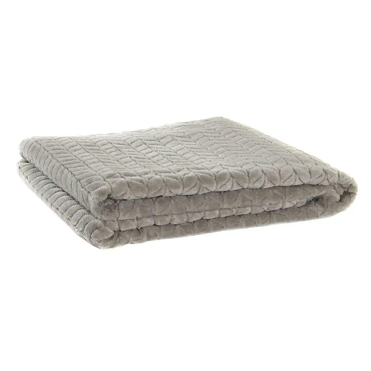 Couverture dkd home decor fleches 130 x 170 x 2 cm gris clair basique_1768. DIAYTAR COTE D'IVOIRE - Où Choisir est un Acte de Création. Naviguez à travers notre plateforme et choisissez des produits qui complètent votre histoire personnelle.