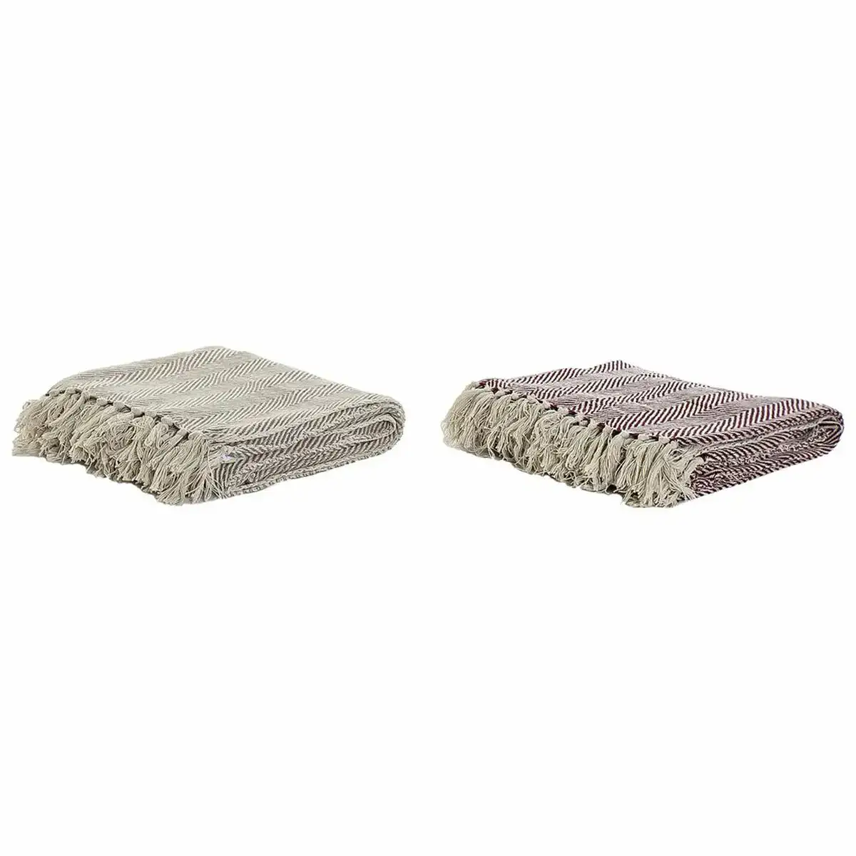 Couverture dkd home decor frange 150 x 200 x 1 cm 2 unites _2526. DIAYTAR COTE D'IVOIRE - Où Choisir est un Plaisir Responsable. Parcourez notre catalogue et choisissez des produits qui incarnent notre engagement envers des pratiques durables et éthiques.