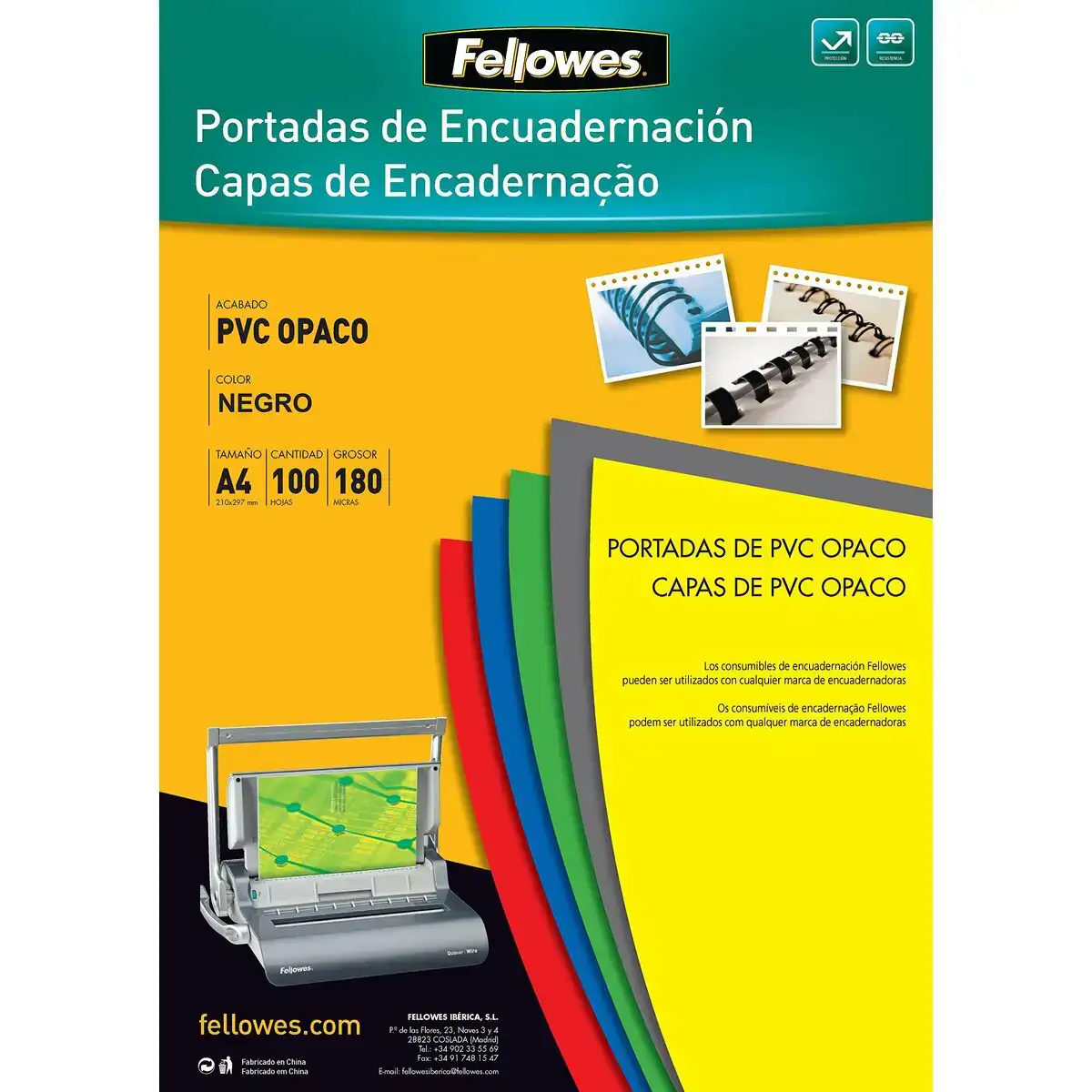 Couverture fellowes 100 unites reliure noir a4_9454. Entrez dans l'Univers de DIAYTAR COTE D'IVOIRE - Où le Choix Rencontre l'Authenticité. Explorez nos rayons virtuels et trouvez des produits qui incarnent la richesse de notre culture.