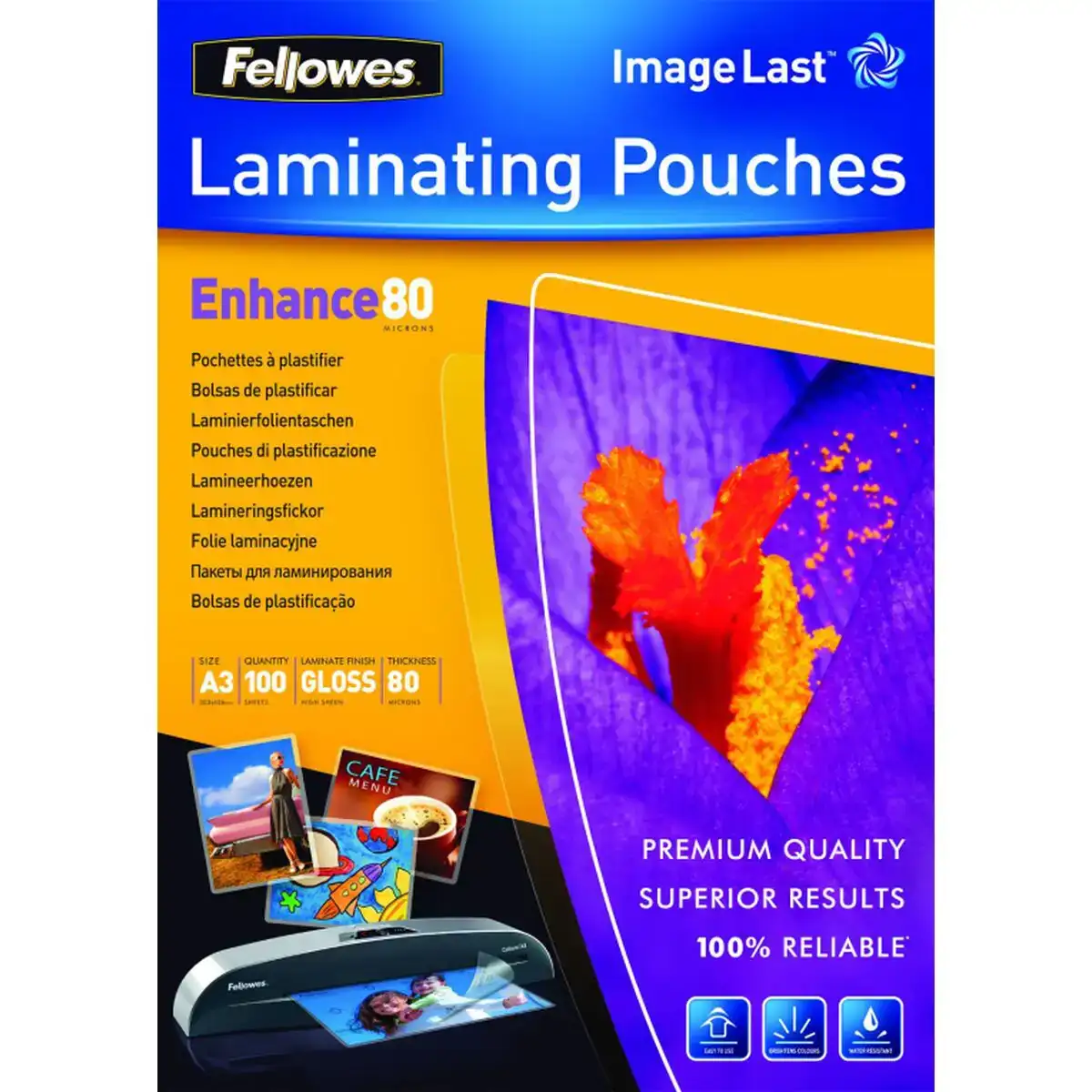 Couvertures de plastification fellowes 5306207 100 pieces transparent 100 unites _2705. DIAYTAR COTE D'IVOIRE - Votre Passage Vers l'Excellence Shopping. Découvrez un catalogue en ligne qui offre une expérience d'achat exceptionnelle, avec des produits soigneusement sélectionnés pour satisfaire tous les goûts.