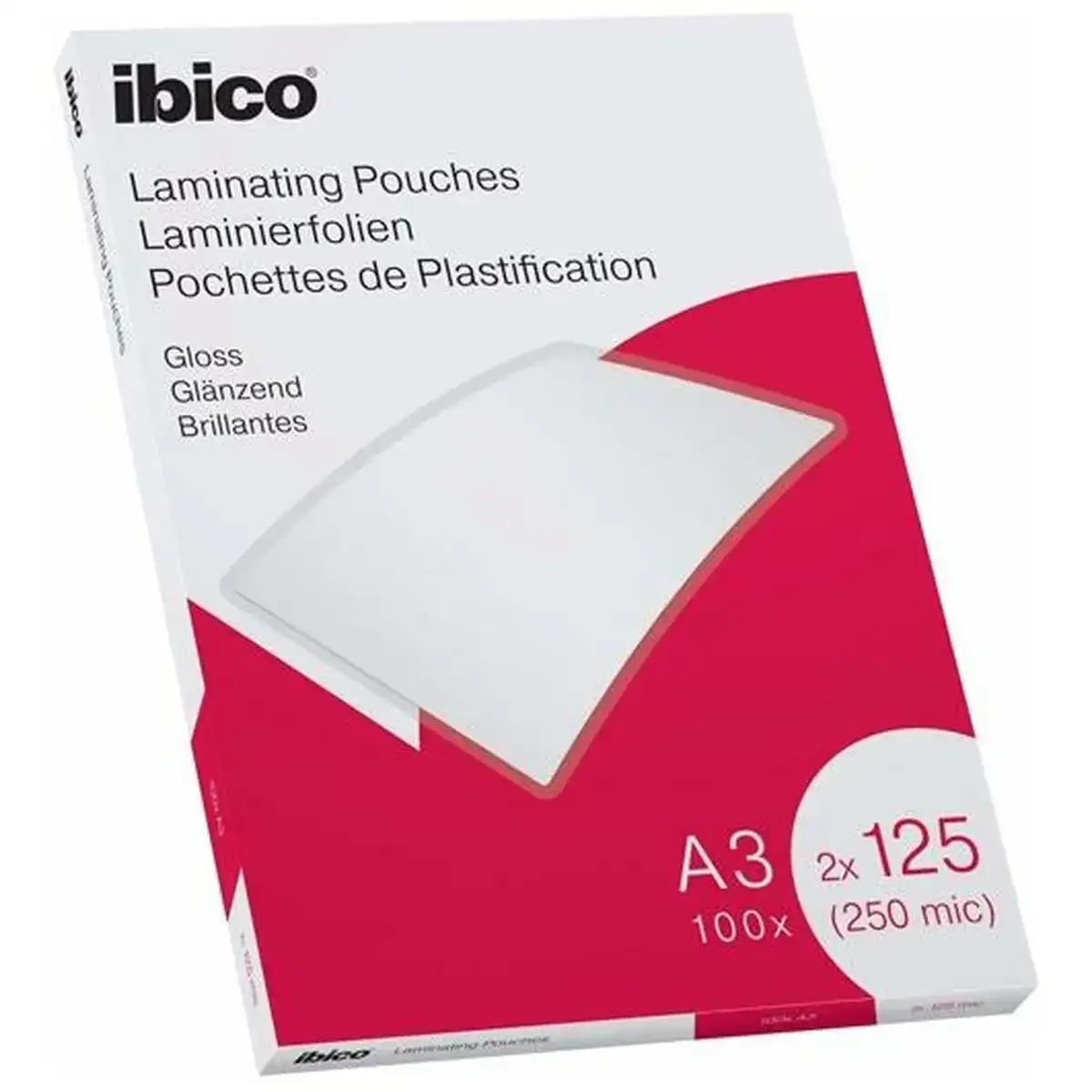 Couvertures de plastification ibico 100 unites a3_3454. DIAYTAR COTE D'IVOIRE - Où Choisir est une Découverte. Parcourez notre catalogue et trouvez des articles qui éveillent votre curiosité et enrichissent votre expérience shopping.