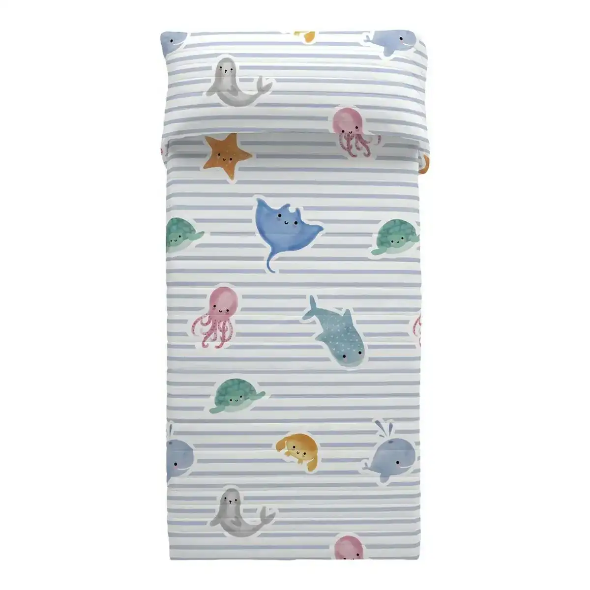 Couvre lit cool kids ocean 200 x 260 cm_2698. DIAYTAR COTE D'IVOIRE - Où Choisir Devient un Plaisir. Découvrez notre boutique en ligne et choisissez parmi une variété de produits qui satisferont tous vos besoins.