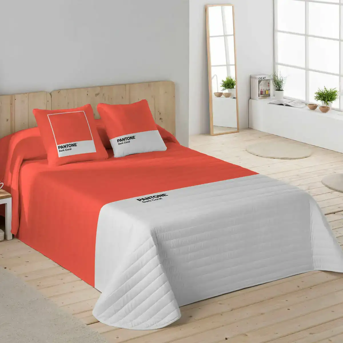 Couvre lit dark coral pantone_8119. DIAYTAR COTE D'IVOIRE - Là où les Possibilités sont Infinies. Parcourez nos catégories et laissez-vous séduire par des produits qui enrichiront votre quotidien, du pratique à l'esthétique.