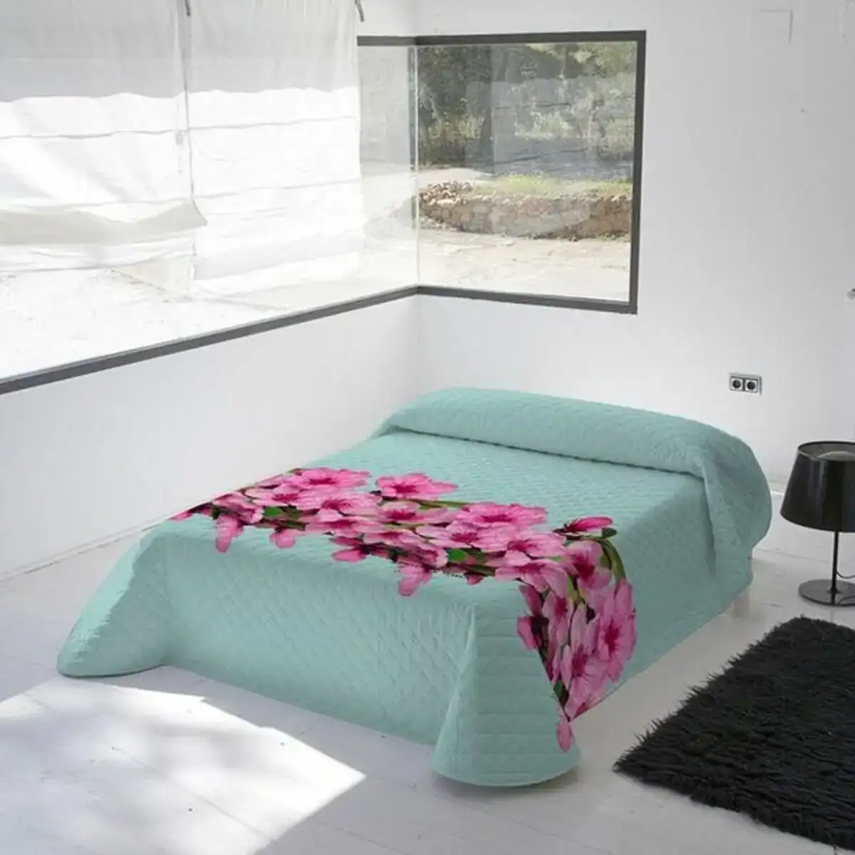 Couvre lit flor almendro devota lomba_4018. DIAYTAR COTE D'IVOIRE - L'Artisanat à Portée de Clic. Découvrez notre boutique en ligne pour trouver des produits uniques qui célèbrent la créativité et l'artisanat sénégalais.