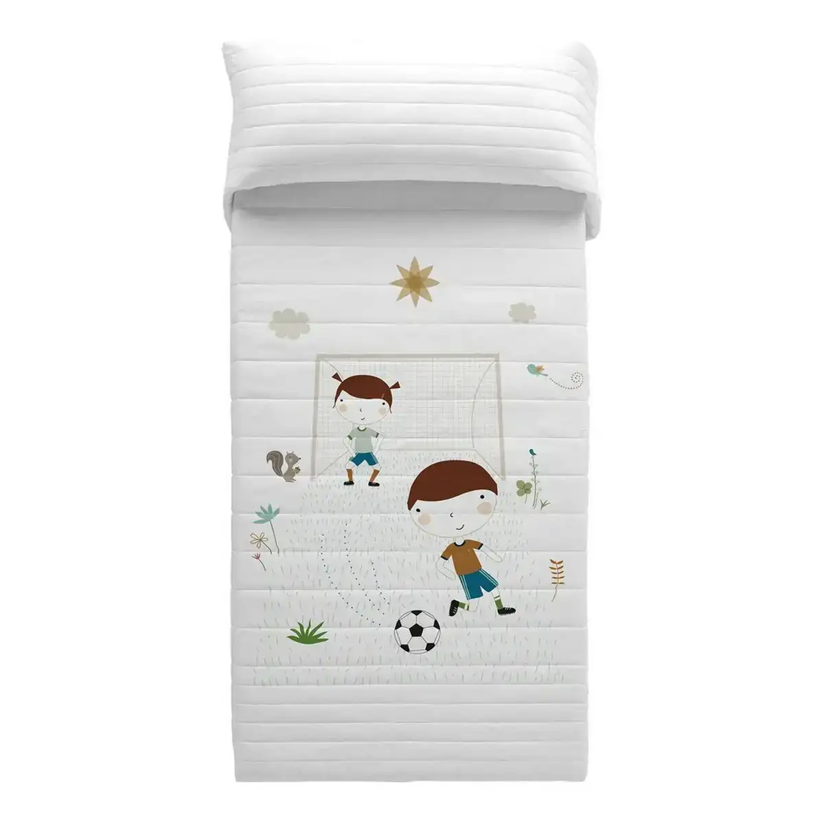 Couvre lit haciendo el indio football 180 x 260 cm_5618. DIAYTAR COTE D'IVOIRE - Où Chaque Produit a son Histoire à Raconter. Parcourez notre catalogue et découvrez des articles qui portent en eux la passion et l'histoire du Côte d'Ivoire.