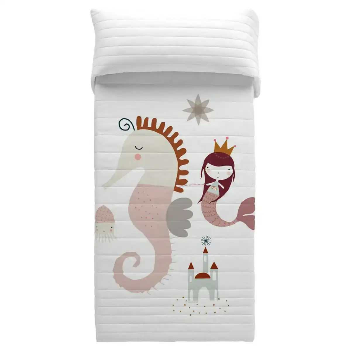 Couvre lit haciendo el indio seahorse 180 x 260 cm_6291. DIAYTAR COTE D'IVOIRE - L'Art de Vivre avec Authenticité. Explorez notre gamme de produits artisanaux et découvrez des articles qui apportent une touche unique à votre vie.