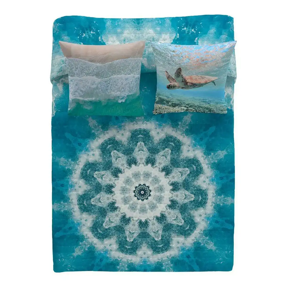 Couvre lit icehome mandala sea 250 x 260 cm_9685. DIAYTAR COTE D'IVOIRE - L'Art de Vivre le Shopping Éthique. Parcourez notre gamme et choisissez des produits qui reflètent notre engagement envers des pratiques durables.