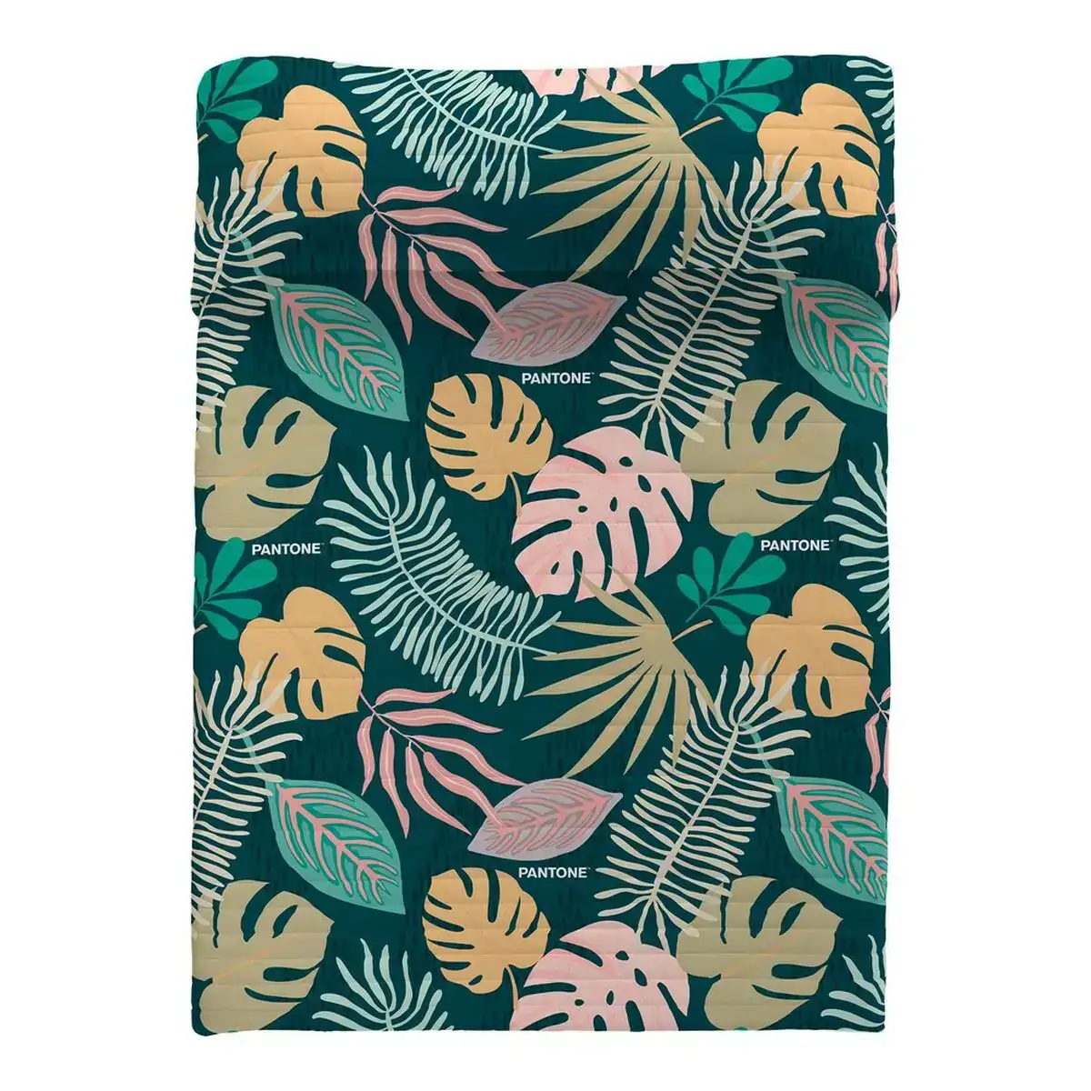 Couvre lit pantone jungly 180 x 260 cm_7793. Bienvenue chez DIAYTAR COTE D'IVOIRE - Où Chaque Objet a son Histoire. Découvrez notre sélection méticuleuse et choisissez des articles qui racontent l'âme du Côte d'Ivoire.