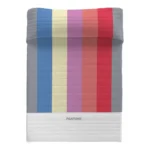 Couvre lit pantone stripes 240 x 260 cm_6731. Bienvenue chez DIAYTAR COTE D'IVOIRE - Votre Porte d'Accès à la Diversité. Découvrez notre boutique en ligne et choisissez parmi une pléthore d'articles qui célèbrent la richesse culturelle du Côte d'Ivoire et au-delà.