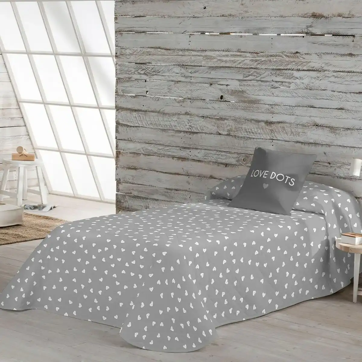 Couvre lit popcorn love dots 270 x 260 cm_6495. Entrez dans l'Univers de DIAYTAR COTE D'IVOIRE - Où Choisir est un Voyage. Explorez notre gamme diversifiée et trouvez des articles qui répondent à tous vos besoins et envies.