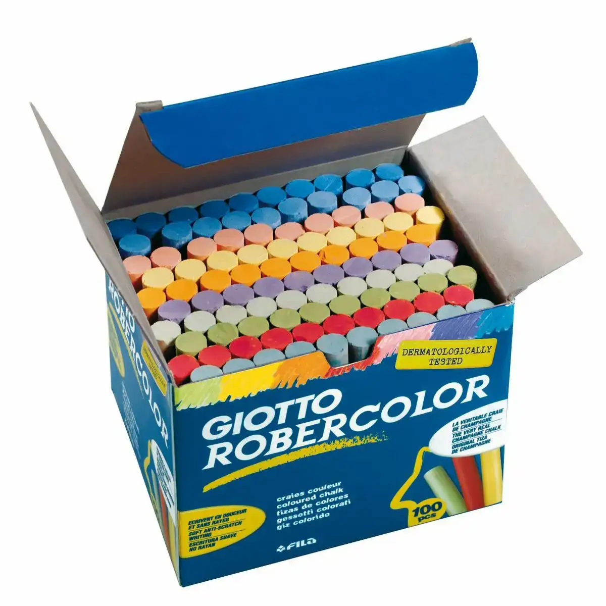 Craies giotto robercolor multicouleur anti poussiere 100 pieces_3837. Entrez dans le Monde de DIAYTAR COTE D'IVOIRE - Où Chaque Produit Raconte une Histoire Unique. Explorez notre sélection et laissez-vous transporter par des récits à travers les articles que vous choisissez.