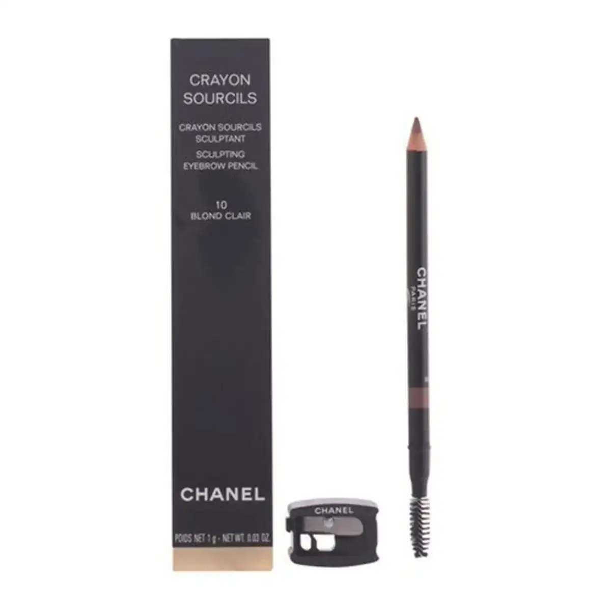 Crayon a sourcils chanel 1 g_4309. DIAYTAR COTE D'IVOIRE - Votre Passage vers l'Exceptionnel. Naviguez à travers notre sélection minutieuse et découvrez des articles qui apportent une touche spéciale à chaque instant de votre vie.