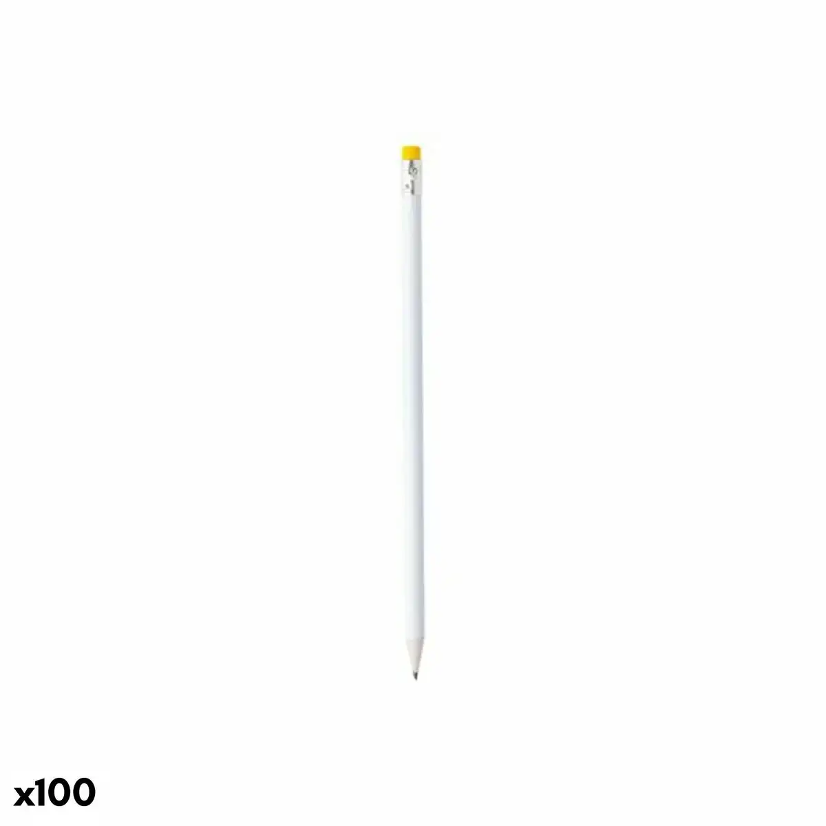 Crayon avec gomme 146070 blanc 100 unites _7849. Entrez dans l'Univers de DIAYTAR COTE D'IVOIRE - Votre Destination de Shopping Complète. Découvrez des produits qui reflètent la diversité et la richesse culturelle du Côte d'Ivoire, le tout à portée de clic.