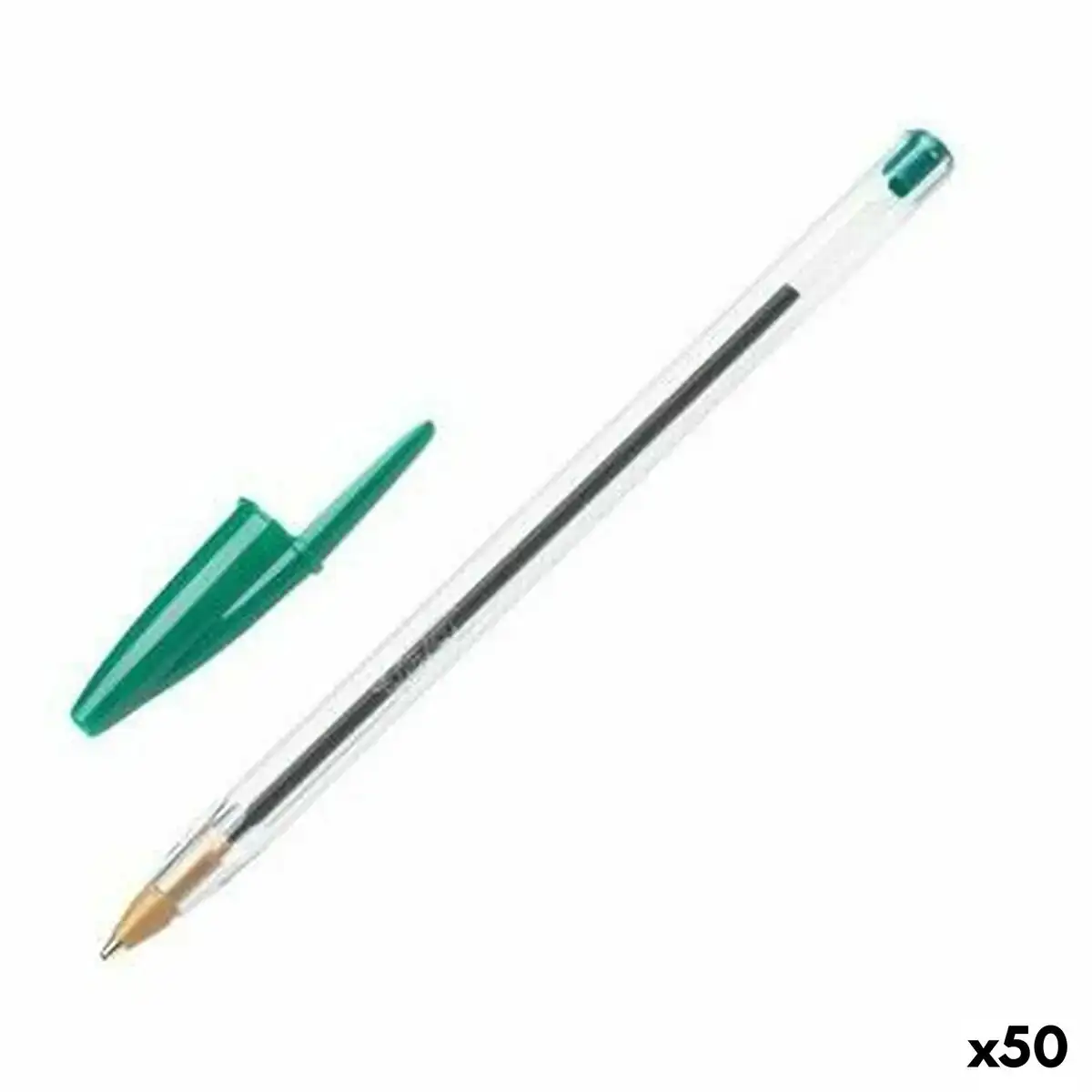 Crayon bic cristal original vert 50 unites_6974. Bienvenue sur DIAYTAR COTE D'IVOIRE - Votre Destination Shopping à la Côte d'Ivoireaise. Explorez notre boutique en ligne et découvrez une gamme variée de produits qui capturent l'esprit du Côte d'Ivoire.