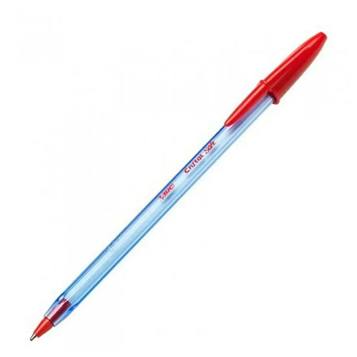 Crayon bic cristal soft rouge transparent 1 2 mm 50 unites _7715. DIAYTAR COTE D'IVOIRE - Où Chaque Sélection est une Victoire. Découvrez notre boutique en ligne et trouvez des articles qui vous rendent la vie plus belle, un choix à la fois.